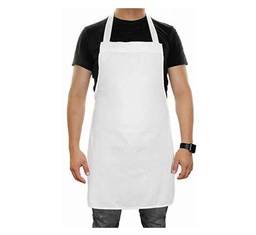 [994001232] DELANTAL EN PVC BLANCO CALIBRE 16 DE 82 X 115 CM REF: NI5100015 */